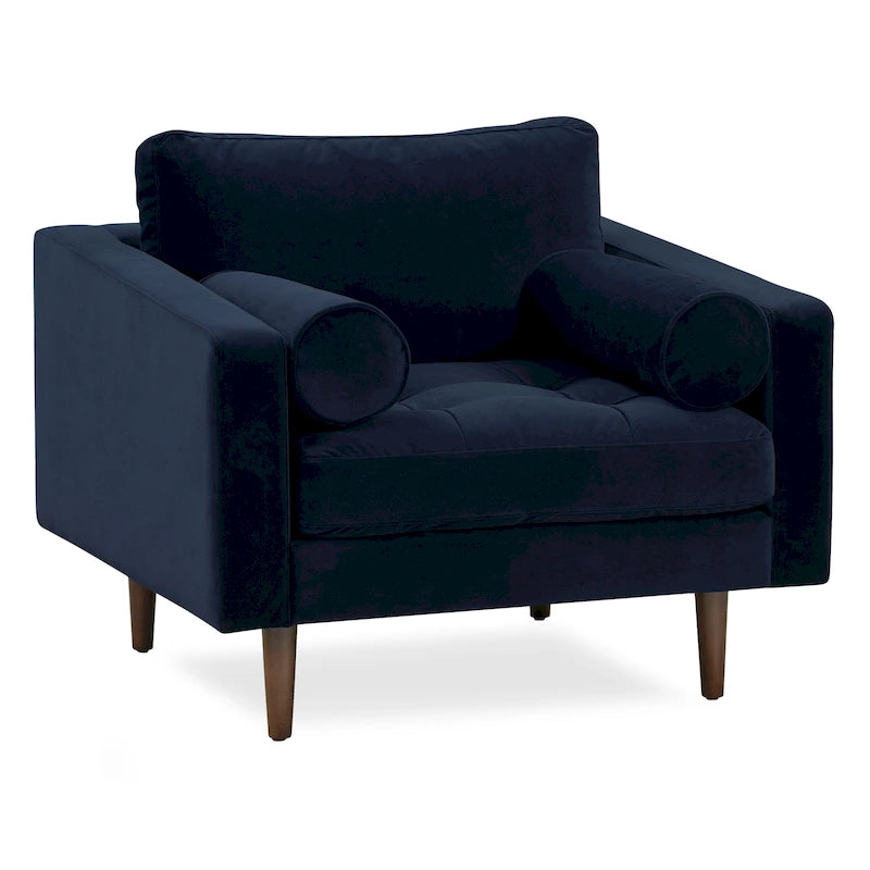 Poly & Bark Napa Fabric Lounge Chair