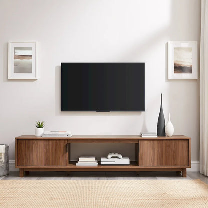 Middlebrook Designs Modern 70-inch Fluted-Door TV Stand