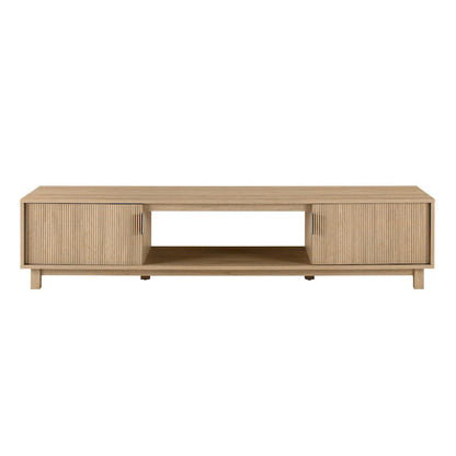 Middlebrook Designs Modern 70-inch Fluted-Door TV Stand