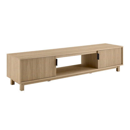 Middlebrook Designs Modern 70-inch Fluted-Door TV Stand