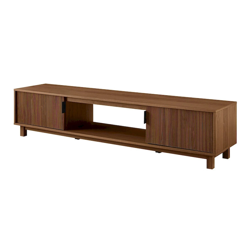 Middlebrook Designs Modern 70-inch Fluted-Door TV Stand