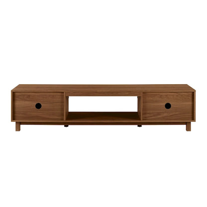 Middlebrook Designs Modern 70-inch Fluted-Door TV Stand