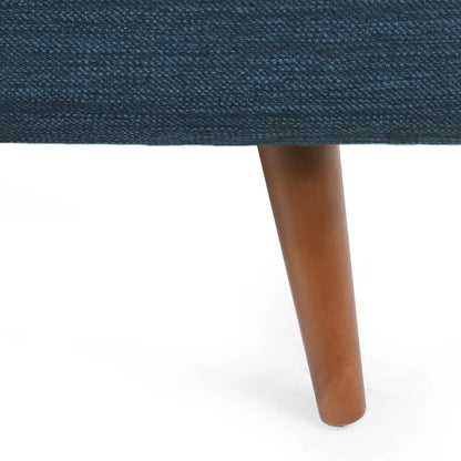 Modern 76.5 3-Seater Sofa with Birchwood Legs and Pillows