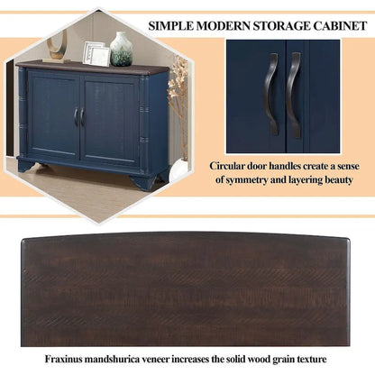 40 Dresser Table with Adjustable Storage Shelves