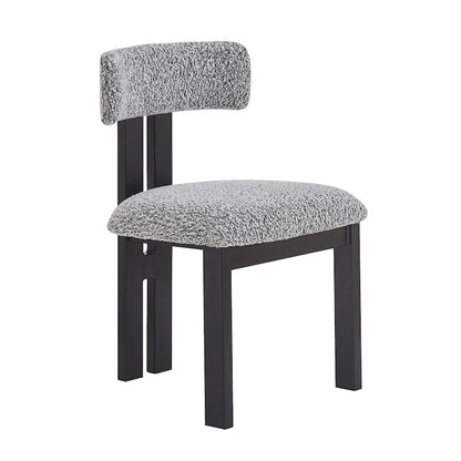 Astura Upholstered Dining Chairs, Iron Frame, Set of 4 by Christopher Knight Home