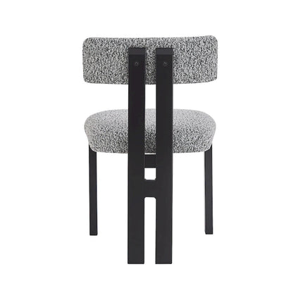 Astura Upholstered Dining Chairs, Iron Frame, Set of 4 by Christopher Knight Home