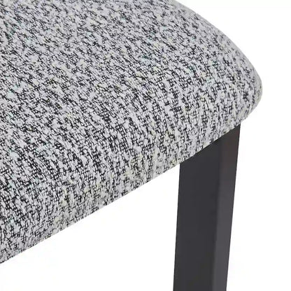 Astura Upholstered Dining Chairs, Iron Frame, Set of 4 by Christopher Knight Home