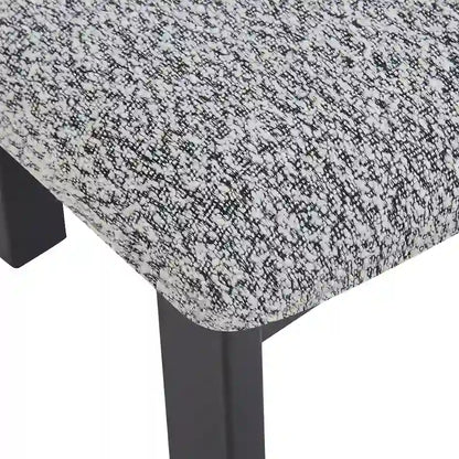Astura Upholstered Dining Chairs, Iron Frame, Set of 4 by Christopher Knight Home