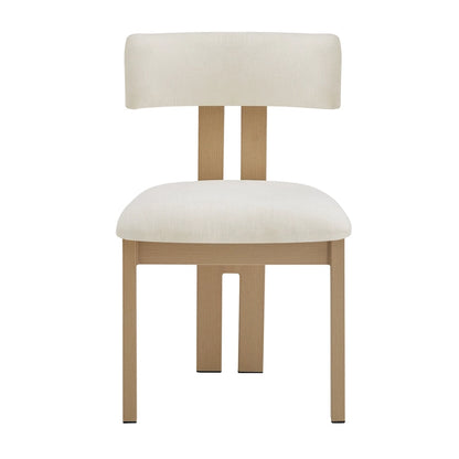 Astura Upholstered Dining Chairs, Iron Frame, Set of 4 by Christopher Knight Home