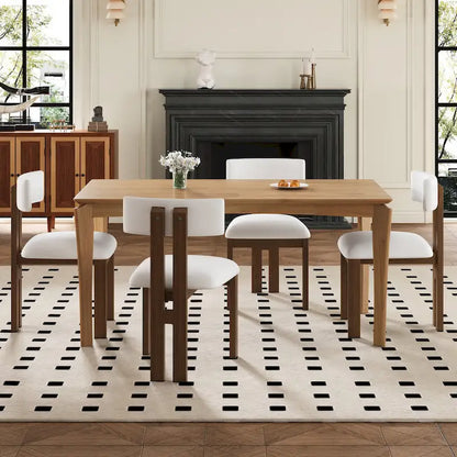 Astura Upholstered Dining Chairs, Iron Frame, Set of 4 by Christopher Knight Home