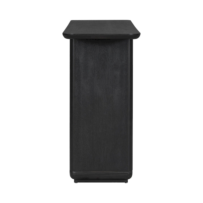 Christopher Knight Home - Mirod Elegant Minimalist Console Table with Curved Corners and U-Base Design