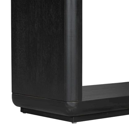 Christopher Knight Home - Mirod Elegant Minimalist Console Table with Curved Corners and U-Base Design