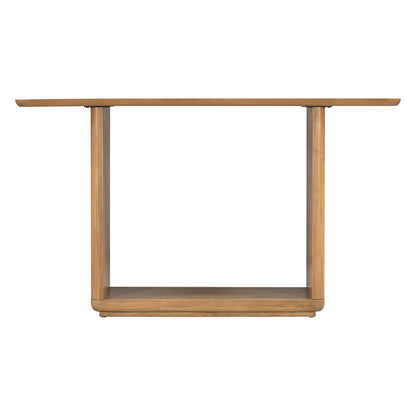 Christopher Knight Home - Mirod Elegant Minimalist Console Table with Curved Corners and U-Base Design