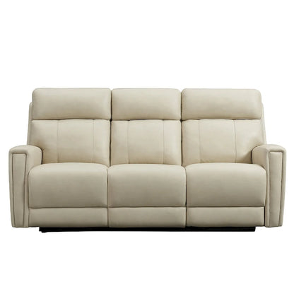 81.5 Genuine Leather Zero Gravity Power Recliner Sofa with Power Headrest, USB&USB-C Port