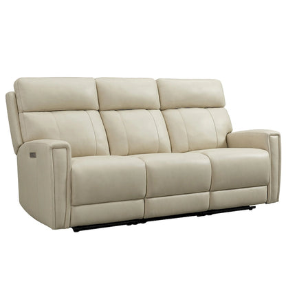 81.5 Genuine Leather Zero Gravity Power Recliner Sofa with Power Headrest, USB&USB-C Port