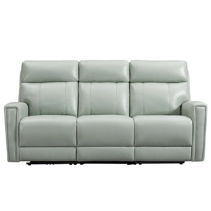 81.5 Genuine Leather Zero Gravity Power Recliner Sofa with Power Headrest, USB&USB-C Port