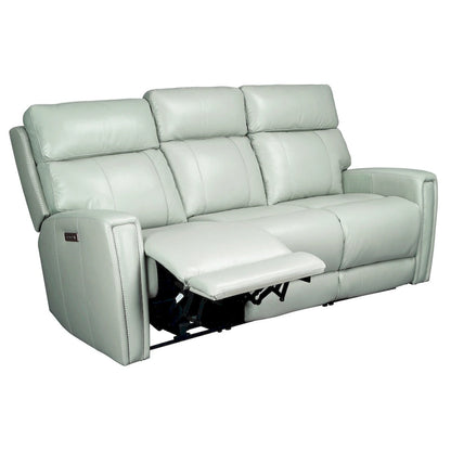 81.5 Genuine Leather Zero Gravity Power Recliner Sofa with Power Headrest, USB&USB-C Port