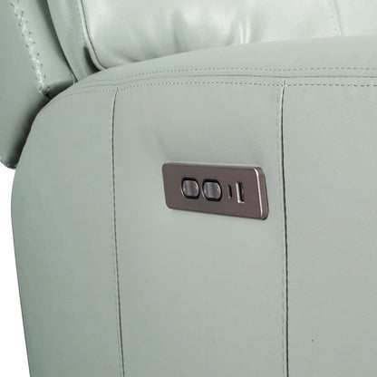 81.5 Genuine Leather Zero Gravity Power Recliner Sofa with Power Headrest, USB&USB-C Port