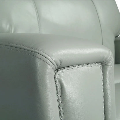 81.5 Genuine Leather Zero Gravity Power Recliner Sofa with Power Headrest, USB&USB-C Port