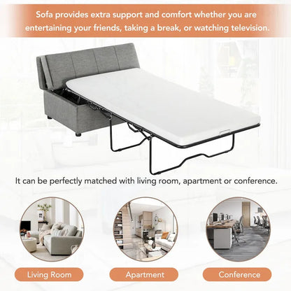 Versatile Folding Ottoman Sleeper Bed for Comfortable Accommodation