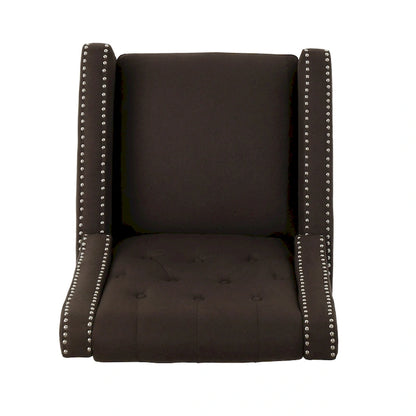 Roomfitters Classic Fabric Push Back Chair, Elegant Recliner for Living Room, Bedroom