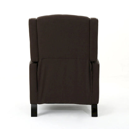 Roomfitters Classic Fabric Push Back Chair, Elegant Recliner for Living Room, Bedroom