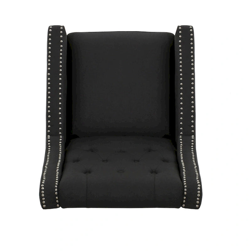 Roomfitters Classic Fabric Push Back Chair, Elegant Recliner for Living Room, Bedroom