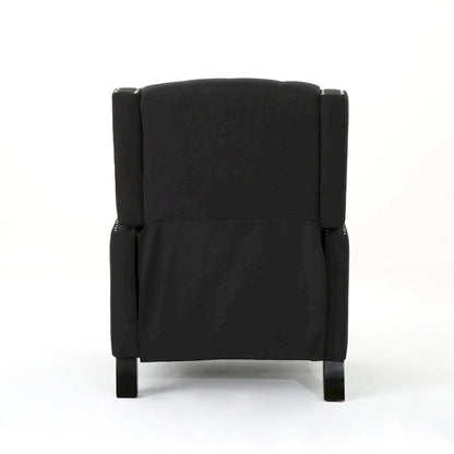 Roomfitters Classic Fabric Push Back Chair, Elegant Recliner for Living Room, Bedroom