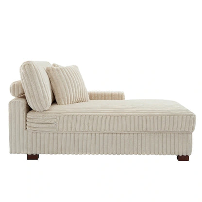 Upholstered Chenille Velvet L Shaped Couch Modular Sofa With Chaise Lounge