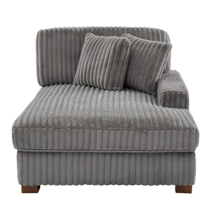 Upholstered Chenille Velvet L Shaped Couch Modular Sofa With Chaise Lounge