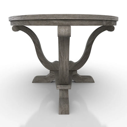 DH BASIC Farmhouse Vintage Grey 48-inch Coffee Table by Denhour