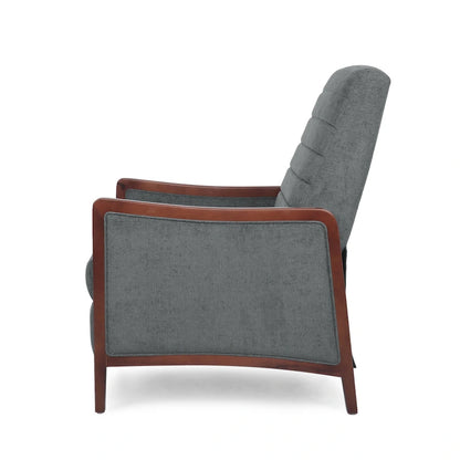 Anaura Channel Stitch Pushback Recliner by Christopher Knight Home