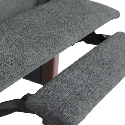 Anaura Channel Stitch Pushback Recliner by Christopher Knight Home