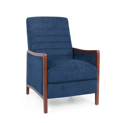 Anaura Channel Stitch Pushback Recliner by Christopher Knight Home