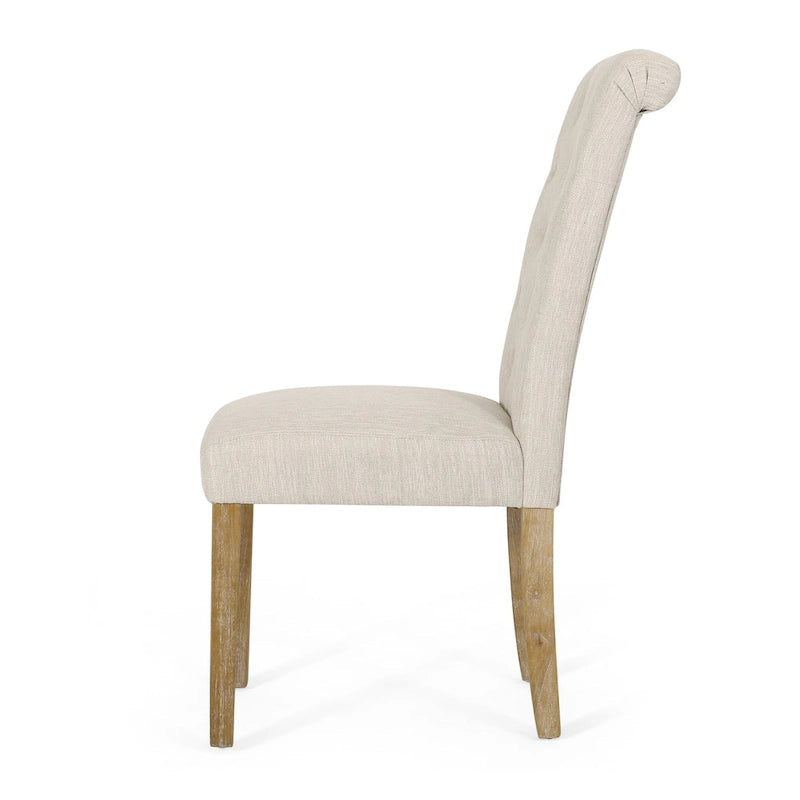 Aruda Upholstered Dining Chair (Set of 2) by Christopher Knight Home