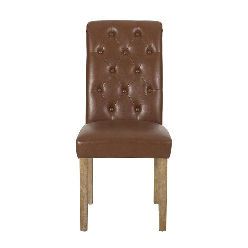 Aruda Upholstered Dining Chair (Set of 2) by Christopher Knight Home