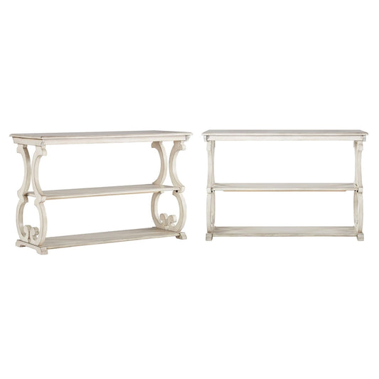 Eldoria Wood Scroll Sofa Table