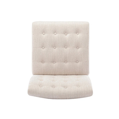 Lewis Fabric Tufted Accent Chair by Christopher Knight Home