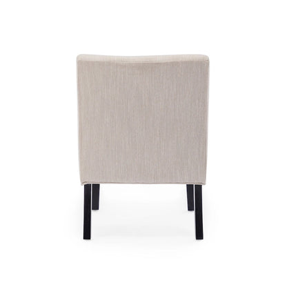 Lewis Fabric Tufted Accent Chair by Christopher Knight Home