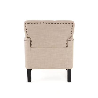 Malone Tufted Back Fabric Club Chair by Christopher Knight Home - 28.00 L x 29.50 W x 33.50 H