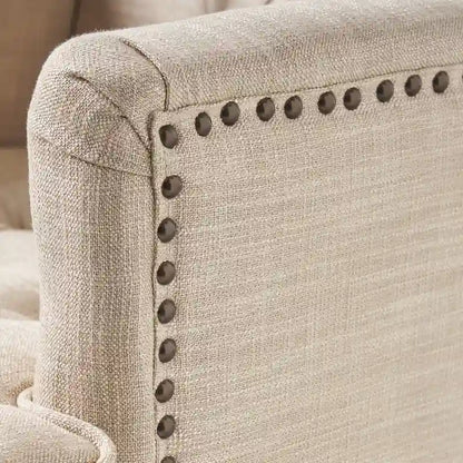 Malone Tufted Back Fabric Club Chair by Christopher Knight Home - 28.00 L x 29.50 W x 33.50 H