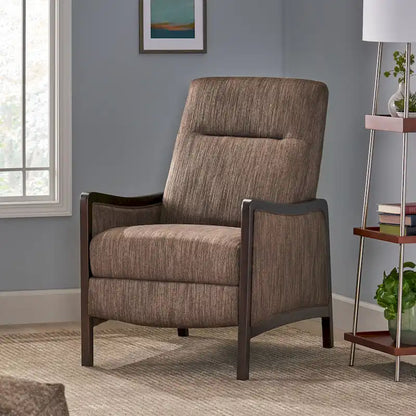 Veatch Contemporary Upholstered Pushback Recliner by Christopher Knight Home