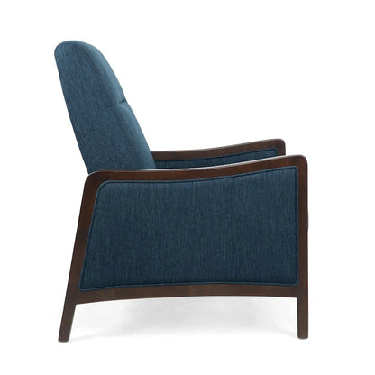 Veatch Contemporary Upholstered Pushback Recliner by Christopher Knight Home