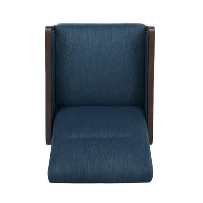 Veatch Contemporary Upholstered Pushback Recliner by Christopher Knight Home