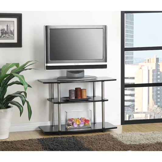 Convenience Concepts Designs2Go No Tools 3 Tier TV Stand