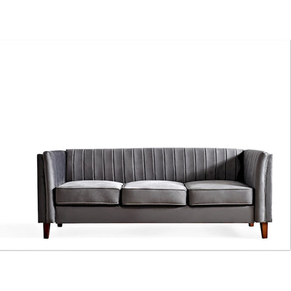 Line Tufted Square Design Sofa
