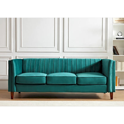 Line Tufted Square Design Sofa