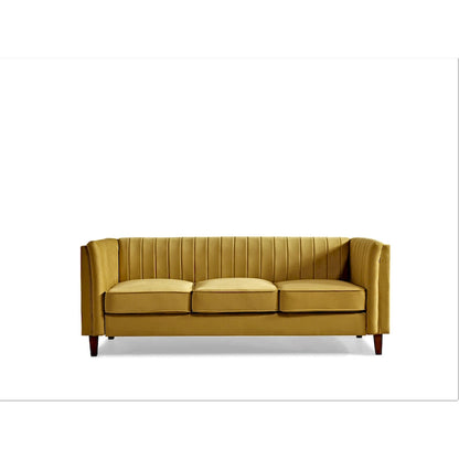 Line Tufted Square Design Sofa