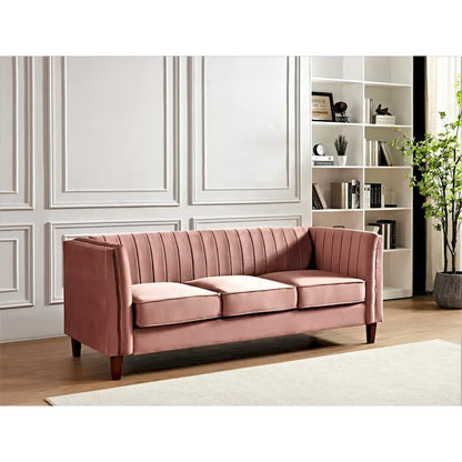 Line Tufted Square Design Sofa