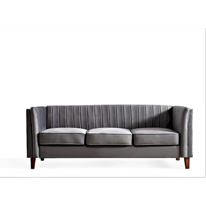 Line Tufted Square Design Sofa